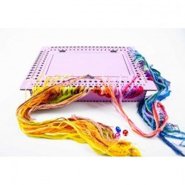 Thread and needle organizer - Lavander, 66 slots