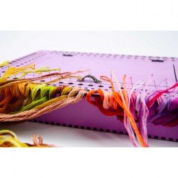 Thread and needle organizer - Lavander, 66 slots
