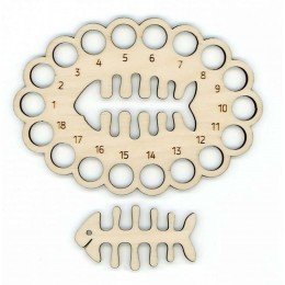 Thread organizer - Fish + 1 spool