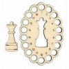 Thread organizer - Chess queen + 1 spool