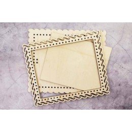 Openwork frame for decorating embroidery - Rope No. 2