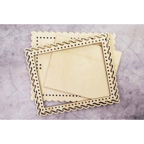 Openwork frame for decorating embroidery - Rope No. 2