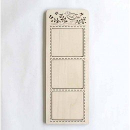 Openwork frame for decorating embroidery - Bird