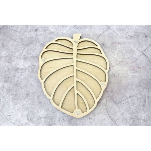 Covered bead organizer - Leaf