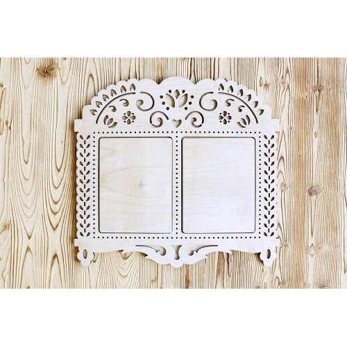 Frame for decorating embroidery - Carving