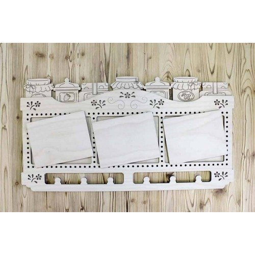 Openwork frame for decorating embroidery