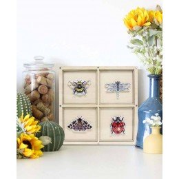 Marco revestido para imanes para decorar bordados