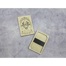 Wooden needle organizer - Taurus