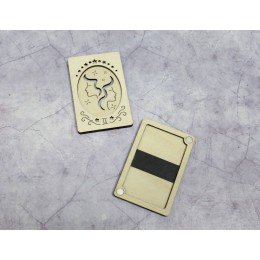 Wooden needle organizer - Twins