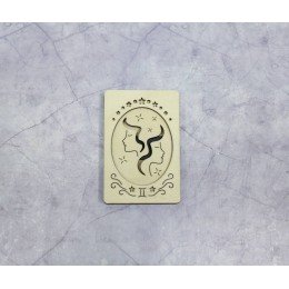 Wooden needle organizer - Twins