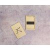 Wooden needle organizer - Sagittarius