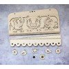 Frame for decorating embroidery - Animals