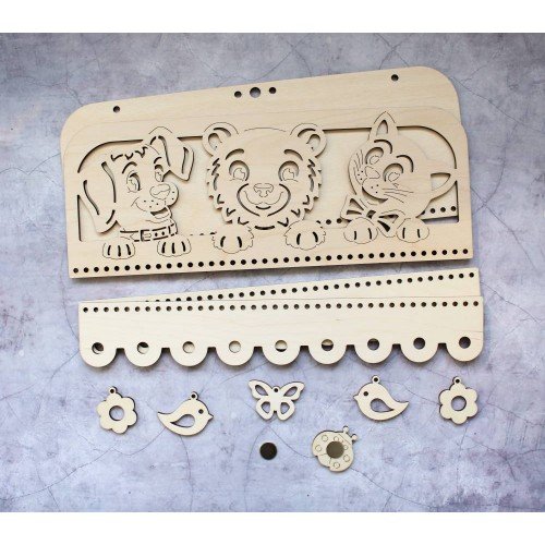 Frame for decorating embroidery - Animals