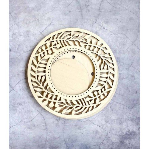 Frame for embroidery decoration - Wreath of herbs No. 2