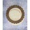 Frame for decorating embroidery brown No. 3