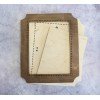 Frame for decorating embroidery brown No. 6
