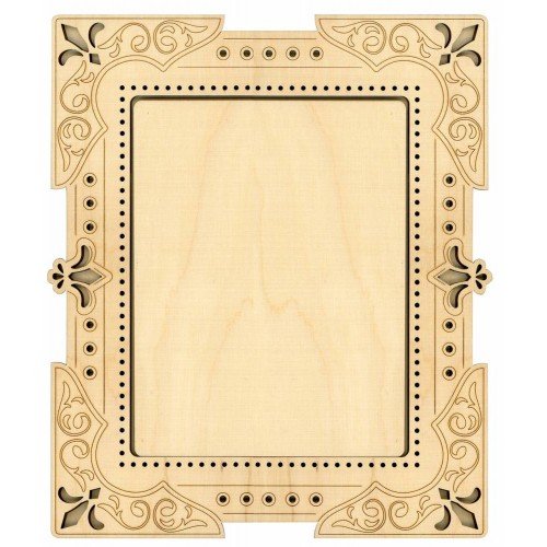 Frame for decorating embroidery - Casket