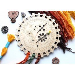 Thread organizer - Steampunk with two magnets