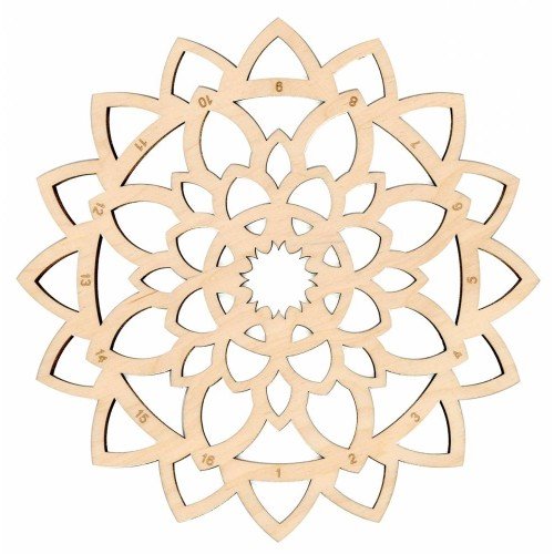 Organizador de hilos - Mandala nº 2