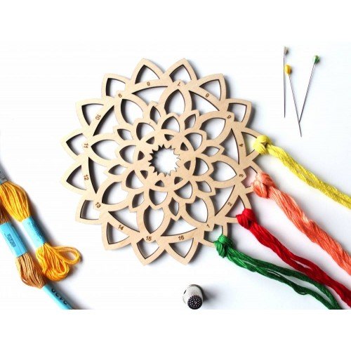 Organizador de hilos - Mandala nº 2