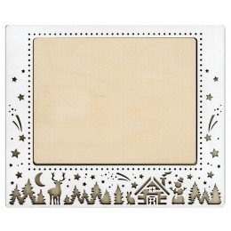 Frame for decorating embroidery - Winter landscape No. 2