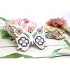 Wooden embroidery blank - Butterflies
