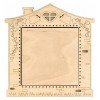 Frame for embroidery decoration - Haunted House No. 1