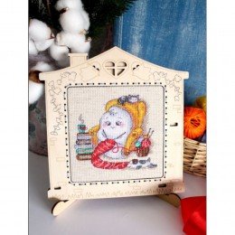 Bastidor para decoración de bordados - Haunted House No. 2