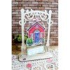 Stand for embroidery decoration - Lantern
