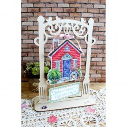 Soporte para decoración de bordados - Farolillo