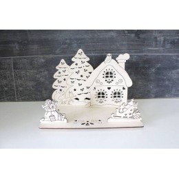 Stand for decorating embroidery - Winter Forest