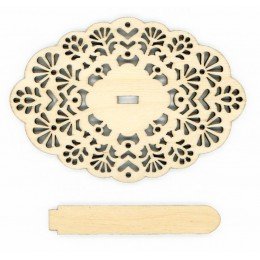 Openwork stand for embroidery decoration No. 1