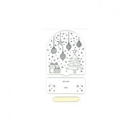 Soporte para decoración de bordados - Regalo de Navidad