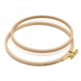 Bastidor circular de madera Nurge 16 cm