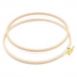 Bastidor circular de madera Nurge 19 cm