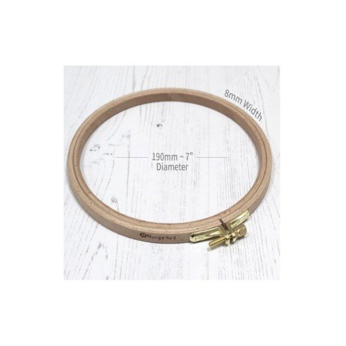 Nurge beech embroidery hoops 19 cm