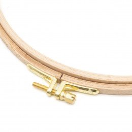 Bastidor circular de madera Nurge 22 cm