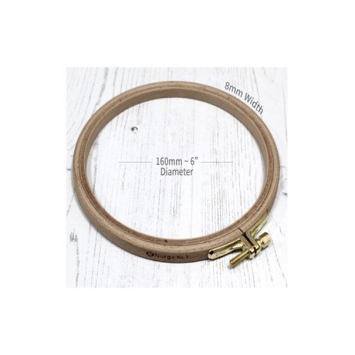 Nurge beech embroidery hoops 16 cm