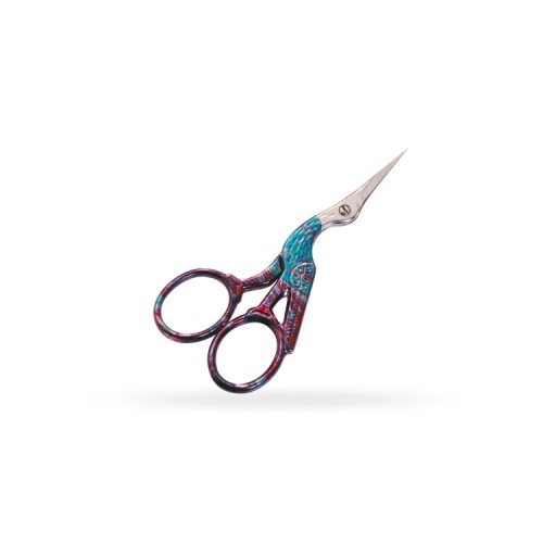 Premax 10498 Stork embroidery scissors violet