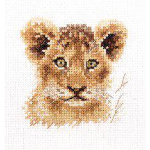 Alisa - Animal portraits. Lion cub