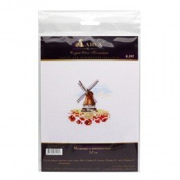 Alisa - Molino de viento en un campo de amapolas