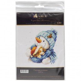 Alisa - Snowman and dog