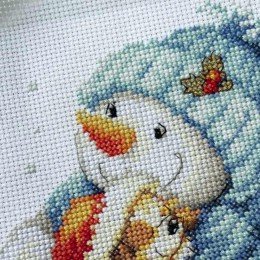 Alisa - Snowman and dog