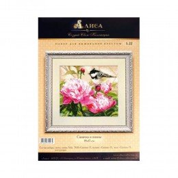 Alisa - Titmouse and peonies