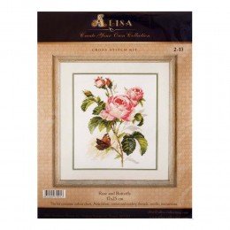 Alisa - Rose and butterfly