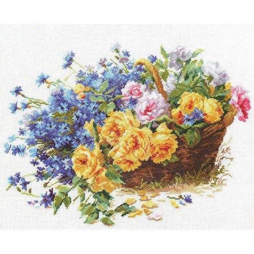 Alisa - Roses and cornflowers