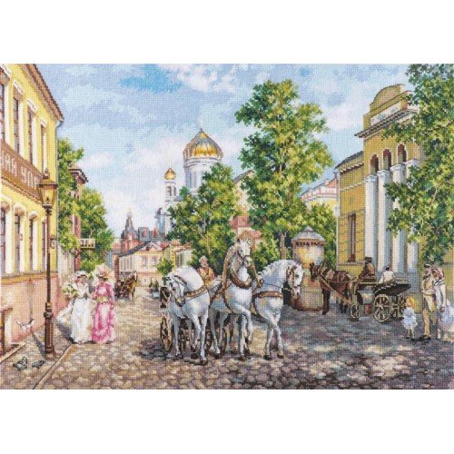 Alisa - Three horses. The temple of christ
