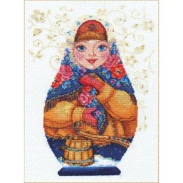 Alisa - Matryoshka. Winter beauty