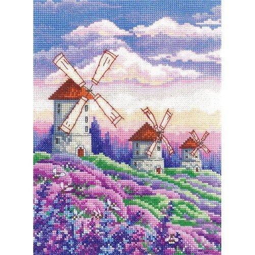 Andriana - Landscape with windmills