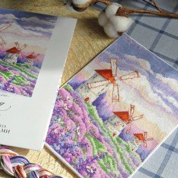 Andriana - Landscape with windmills